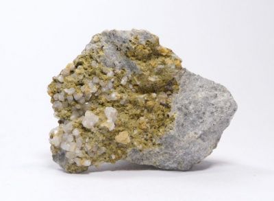 Tridymit, kalcit - Vechec, Slovensko (KB-21)